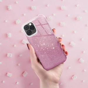iPhone 14 Plus Forcell Shining tok pink