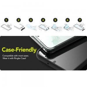 Samsung Galaxy S22 Ringke Glass Coated üvegfólia