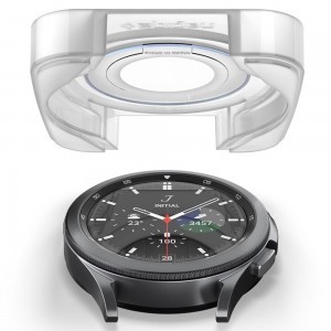 Samsung Galaxy Watch 4 Classic 46mm Spigen Glas.TR EZ FIT 2x üvegfólia