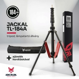 Jackal TL-184A lámpatartó állvány, tripod (Spigot, 1/4'', 3/8'')-7