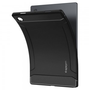 Samsung Galaxy Tab A8 10.5'' X200 / X205 Spigen Rugged Armor tok matt fekete