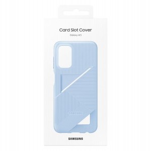 Samsung A13 4G Card Slot TPU gyári tok kék (EF-OA135TLEGWW)