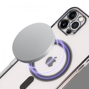 iPhone 12 Tel Protect MagSafe Luxury tok fekete