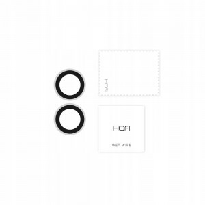 iPhone 13/13 Mini Hofi CamRing Pro+ kameralencse védő üvegfólia fekete