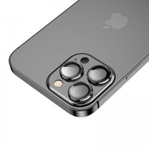 iPhone 13 Pro/13 Pro Max Hofi CamRing Pro+ kameralencse védő üvegfólia fekete