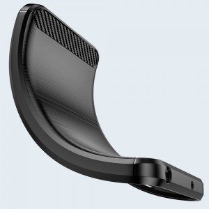 Realme GT Neo 3 Tech-Protect carbon mintájú TPU tok fekete