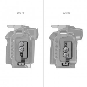 SmallRig HDMI és USB-C Cable Clamp, kábelbilincs Canon EOS R5/R6/R5 C Cage-hez (2981)-5