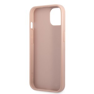iPhone 13 Mini Guess Saffiano tok dupla kártyatartóval rózsaszín