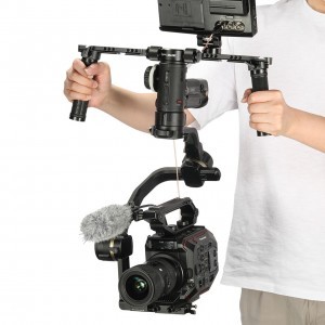 SmallRig dupla fogantyú, markolat ZHIYUN CRANE 3S gimbalhoz (2857)-2