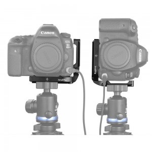 SmallRig L-Bracket, L-konzol Canon 5D Mark III/IV fényképezőgépekhez (2202B)-4