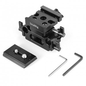 SmallRig Univerzális 15mm-es síntartó Baseplate rendszer (DBC2272B)-2