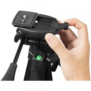 SmallRig LT-01 könnyű alumínium tripod, állvány mobiltelefon tartóval és Bluetooth kioldóval (3253)-9
