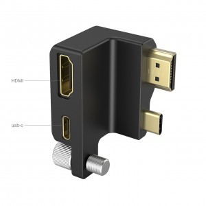 SmallRig HDMI és USB-C derékszögű adapter BMPCC 6K Pro kamerához (3289)-6