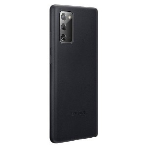 Samsung Galaxy Note 20 EF-VN980LAE gyári bőr tok fekete