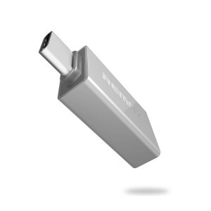 USB 3.0 Gen 1 (aljzat) - USB Type-C (csatlakozóvég) OTG adapter ezüst Remax