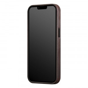 iPhone 13 Mini iCarer CH bőr tok MagSafe kompatibilis barna (ALI1207-CO)