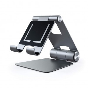 Satechi R1 alumínium állítható mobiltelefon és tablet állvány asztroszürke (ST-R1M)