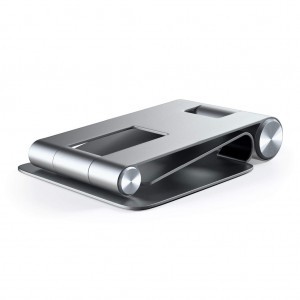 Satechi R1 alumínium állítható mobiltelefon és tablet állvány asztroszürke (ST-R1M)
