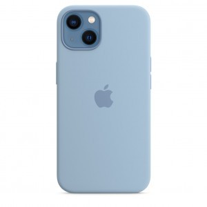 iPhone 13 szilikontok ködkék (MN613ZM/A) Apple gyári MagSafe-rögzítésű