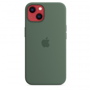 iPhone 13 szilikontok eukaliptusz (MN633ZM/A) Apple gyári MagSafe-rögzítésű