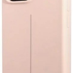 iPhone 13 Pro Guess Saffiano Triangle Logo rózsaszín (GUHCP13LSLTGP)