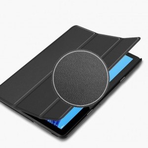 Huawei MediaPad T5 10 kék Tri Fold tok Tactical
