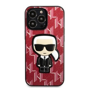 iPhone 13 Pro Max Karl Lagerfeld Monogram Ikonik tok piros (KLHCP13XPMNIKPI)