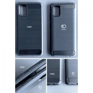 Samsung Galaxy M53 5G Tech-Protect carbon mintájú TPU tok fekete