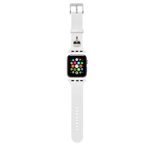 Apple Watch 38/40/41 mm Karl Lagerfeld Karl Head óraszíj fehér