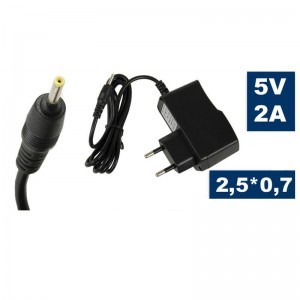 Hálózati AC adapter 5V 2A 2.5mm (ZT1)-1