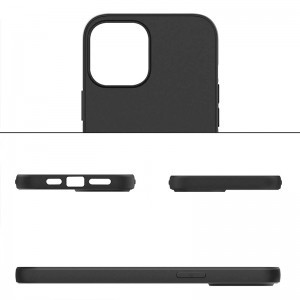 Xiaomi Redmi 10C Matt hátlapi tok fekete