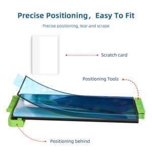 Samsung Galaxy S8 Bestsuit Flexible Hybrid Hot Bending kijelzővédő üvegfólia fekete