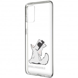 Karl Lagerfeld Choupette Fun Samsung Galaxy S20 Plus átlátszó (KF000318)