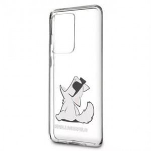 Samsung Galaxy S20 Ultra átlátszó tok Karl Lagerfeld Choupette Fun (KLHCS69CFNRC)
