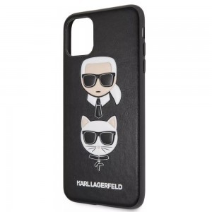 Karl Lagerfeld Iconic iPhone 11 Pro tok fekete ( KLHCN58KICKC )
