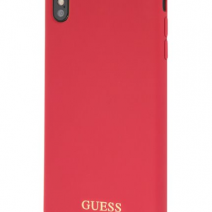 iPhone XS MAX Guess piros színű kemény tok