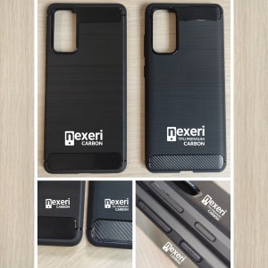 Xiaomi Poco X4 Pro 5G Nexeri TPu Carbon szénszál mintás tok fekete