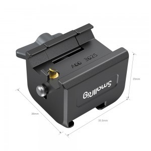 SmallRig NATO Clamp Accessory Mount, bilincstartó, tartozéktartó DJI RS 2 / RSC 2 / RS 3 / RS 3 Pro stabilizátorokhoz (3025)-5