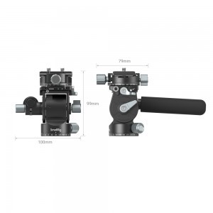 SmallRig Lightweight Fluid Video fej (3457)-14