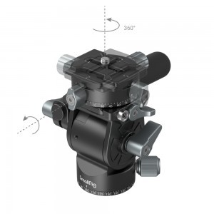 SmallRig Lightweight Fluid Video fej (3457)-15