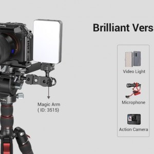 SmallRig Lightweight Fluid Video fej (3457)-17