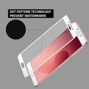 Samsung Galaxy J3 2017 Mocolo TG+ kijelzővédő 9H üvegfólia fehér
