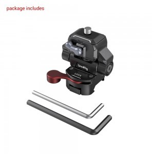 SmallRig Drop-in HawkLock mini gyorskioldó monitortartó NATO bilinccsel (3601)-3