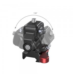SmallRig Drop-in HawkLock mini gyorskioldó monitortartó NATO bilinccsel (3601)-5