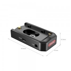 SmallRig NP-F akkumulátor adapter lemez professzionális kiadás (3168)-5