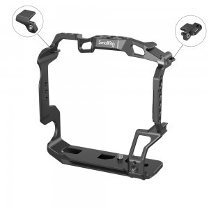 SmallRig Camera Cage EOS R5/R6/R5 C kamerákhoz BG-R10 markolathoz (3464)-4