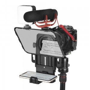 SmallRig x Desview hordozható Tablet / Mobiltelefon / DSLR Teleprompter, súgógép TP10 (3374)-0