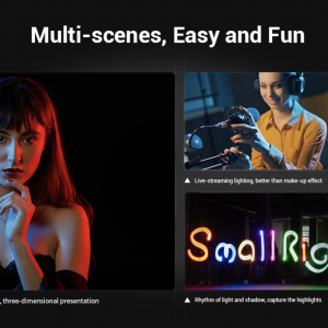 SmallRig Pix M160 RGBWW mágneses LED lámpa (3157)-3