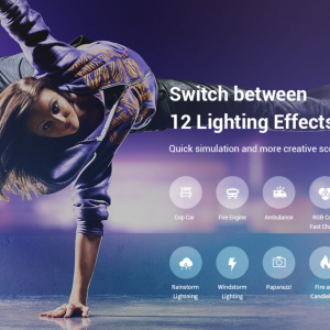 SmallRig Pix M160 RGBWW mágneses LED lámpa (3157)-5