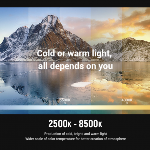 SmallRig Pix M160 RGBWW mágneses LED lámpa (3157)-6